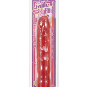 Crystal jellies 12" big boy dong - pink