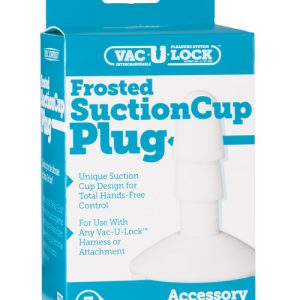 Vac-u-lock suction cup plug