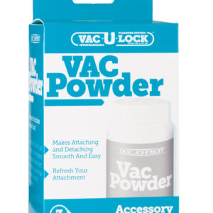 Vac-u-lock powder lubricant