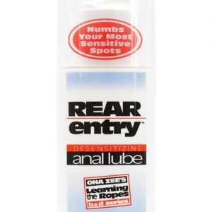 Rear entry desensitizing anal lube - 3.4 oz