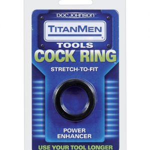 Titanmen tools cock ring - black