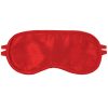 Satin blindfold 2 strap - red