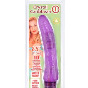Crystal caribbean #1 jelly vibe - 10 function  purple