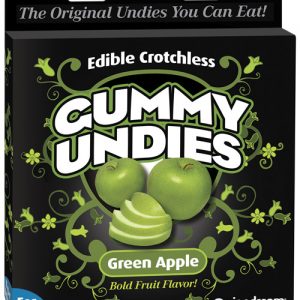 Edible male gummy undies - apple