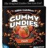 Edible male gummy undies - peach