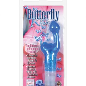 Butterfly kiss blue