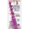 Vibrating pleasure beads - purple