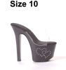Ellie shoes heart 7" stiletto heel w/3" platform black ten
