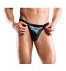 Male power rip off thong black s/m