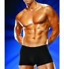 Male power pouch shorts black l/x