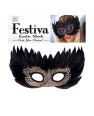 Festiva exotic mask - black