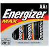 Energizer battery aa - 4 pack alkaline max power