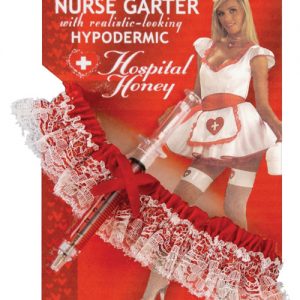 Hospital Honey Nurse Garter w/Hypodermic