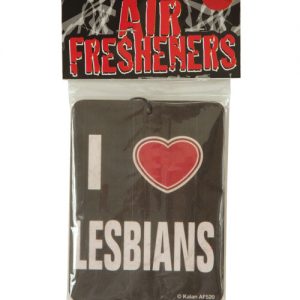 I Love Lesbians Air Freshner