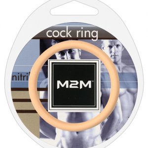 M2m nitrile cock ring - 2.00" nude