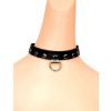 D-ring choker - black