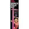 Hot pink dance pole kit