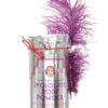 Tom & sally's chocolate body powder w/feather - 12 oz can