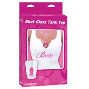 Bachelorette Party Favors Bride Shot Glass Tank L/XL
