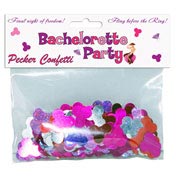Bachelorette Pecker Confetti