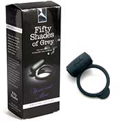 Fifty Shades Yours and Mine Vibrating Love Ring