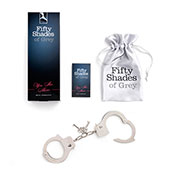Fifty Shades You. Are. Mine. Metal Handcuffs