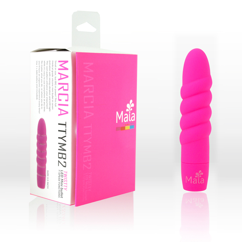 Maia Toys Maia Toys Twistty LED Mini Bullet - TTYMB2 Neon Pink