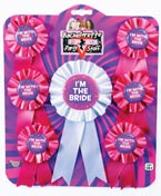 Bachelorette Award Ribbons Set of 7