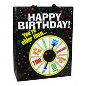 Happy Birthday Gift Bag: Your Older Spinner