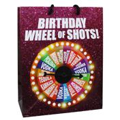 Happy Birthday Gift Bag: Wheel Of Fortune Spinner