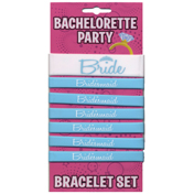 Bachelorette Party Bride Bracelet Set