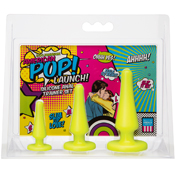 American Pop! Launch! Silicone Anal Trainer Set Yellow