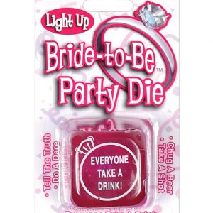 Light up bride to be party die