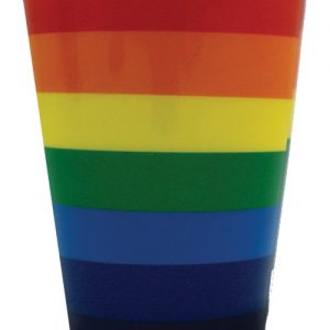 Rainbow Plastic Shot Glass