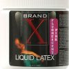 Brand x liquid latex - 16 oz fluorescent pink