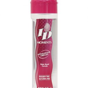 I-d moments hypoallergenic water based lubricant - 9.5 oz bottle