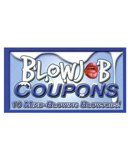 10 mind blowing blowjobs coupon book