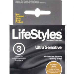 Lifestyles ultra sensitive - box of 3