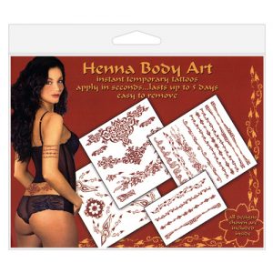 Henna body art tattoos