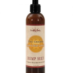 Hemp hand & body lotion - 8 oz pump nag champa