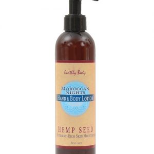 Hemp hand & body lotion - 8 oz pump moroccan nights