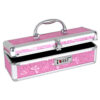 Lockable vibrator case - pink