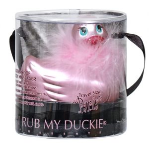 I rub my duckie massager travel paris - pearl rose