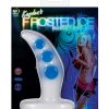 Adam & eve kayden's frosted ice silicone p-spot plug