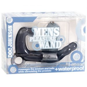 Men's pleasure wand waterproof - charcoal