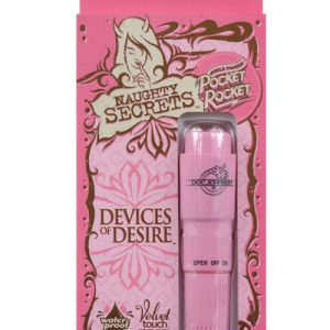 Naughty secrets devices of desire pocket rocket - pink