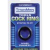 Titanmen tools cock ring - black