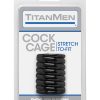 Titanmen tools cock cage - black