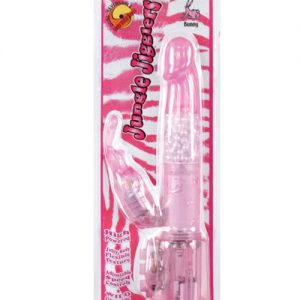 Jungle jiggler bunny beaded vibe - pink