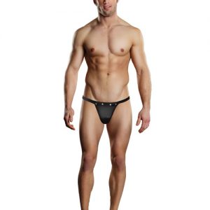 Male power men's bong thong black l/xl